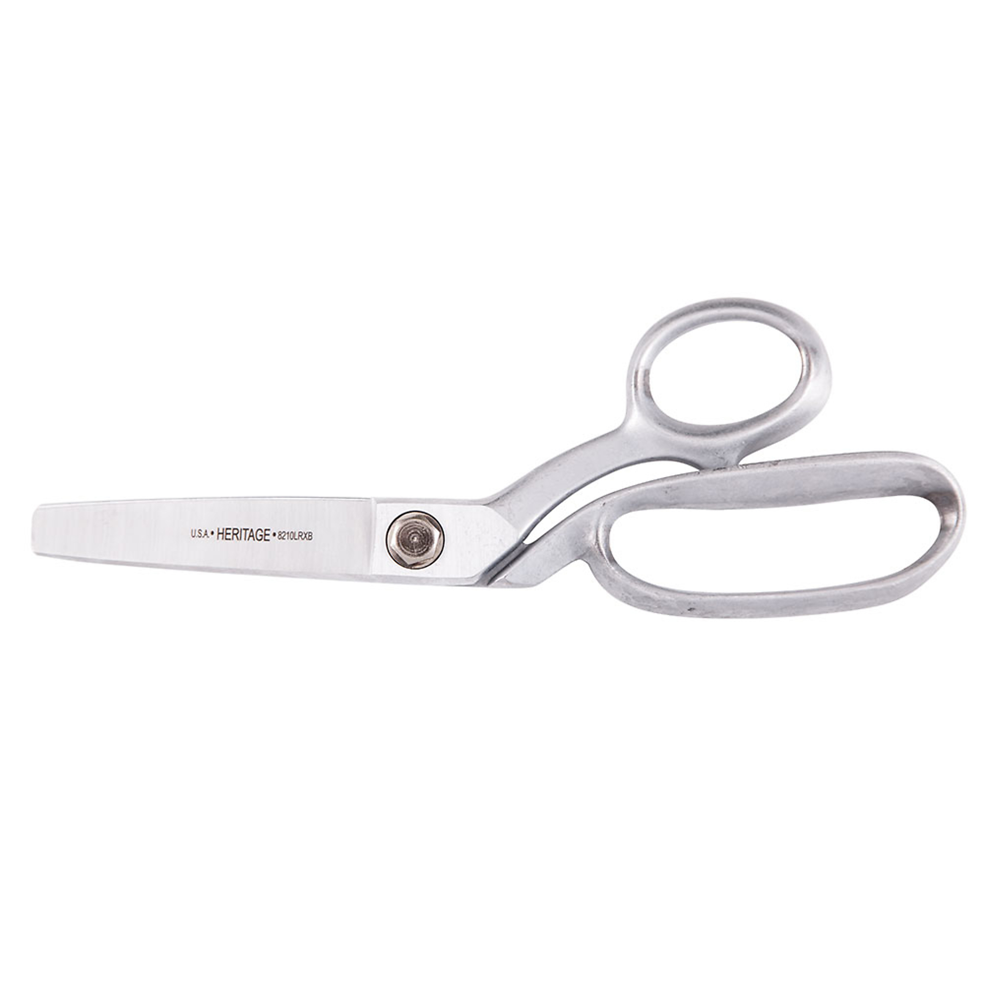 Klein Tools, Bent Trimmer w/Ring, Extra Blunt, Serrated 10in., Blade Size 3.75 in, Tool Length 8.63 in, Model# G8210LRXB